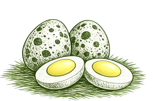 fresh quail eggs